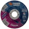 Weiler 4-1/2 in Dia, 1/4 in Thick, 7/8 in Arbor Hole Size, Ceramic, 24 Grit 58325 - alternate 1